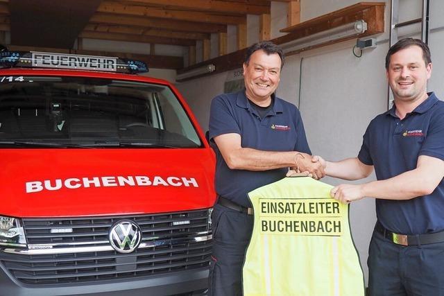 Neuer Kommandant bei der Buchenbacher Feuerwehr will sich fr Kinderfeuerwehr einsetzen