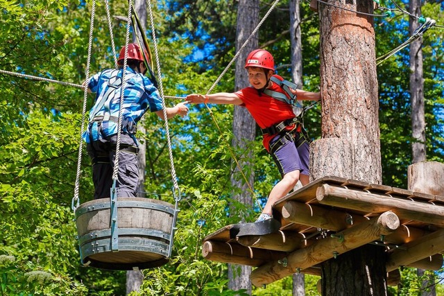 m Gebiet Wasserloch in Rheinfelden/Schweiz soll ein Kletterpark entstehen.  | Foto: florian wieser