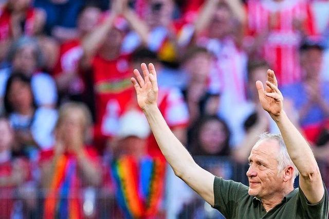 Christian Streich verabschiedet sich vom SC Freiburg