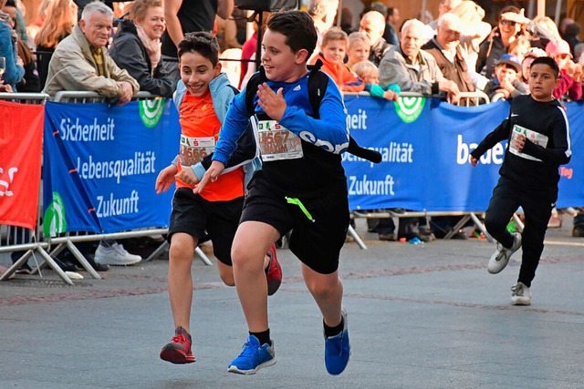 Der Stadtlauf 2019: Dieses Jahr werden nur Kinder an den Start gehen.  | Foto: Barbara Ruda