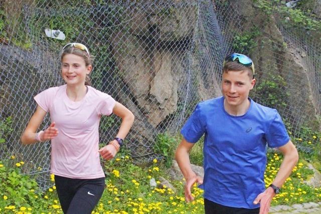 Geteilte Freude, ist doppelte Freude: Lukas und Julia Ehrle starten bei der Berglauf -EM