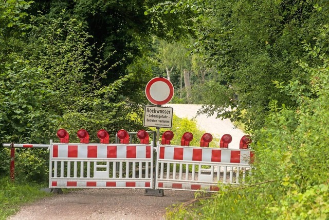 Das Naturschutzgebiet Taubergieen darf derzeit nicht betreten werden.  | Foto: Sandra Decoux-Kone