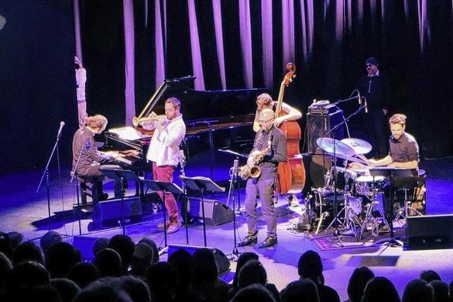 Das Rainer Bhm Sextett bringt Modern Jazz auf die Bhne der Reithalle Offenburg