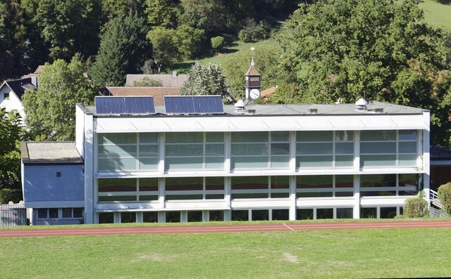 Die Sporthalle der Ren-Schickele-Schule in Badenweiler  | Foto: Silke Hartenstein