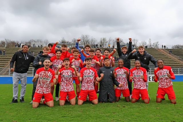 Die A-Junioren des SC Freiburg durften...eit 2023/24 insgesamt 34 Siege feiern.  | Foto: IMAGO