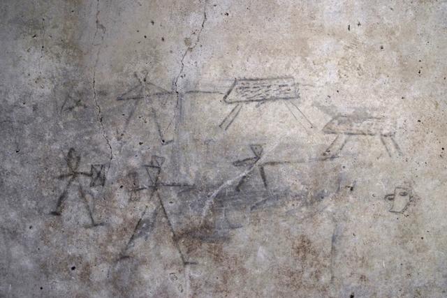 Forscher entdecken alte Kinderzeichnungen in Pompeji