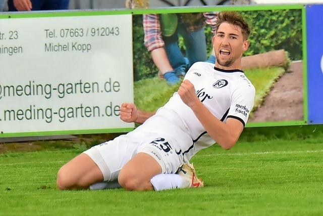 Niklas Fro schiet den FC Teningen auf Platz drei