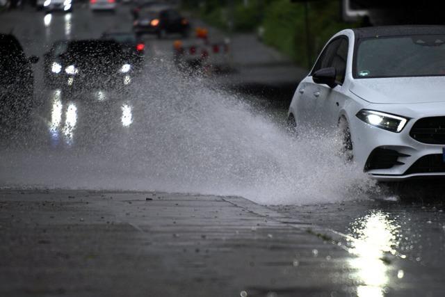 Meteorologen warnen vor heftigem Regen in Baden-Wrttemberg  -  Hochwasser mglich
