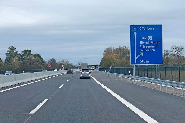 Nach der Ausfahrt Lahr ist die Autobah...Richtung Norden gesperrt (Symbolfoto).  | Foto: Helmut Seller