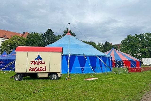 Zirkus Ragazzi startet Zeltfestival in Mllheim