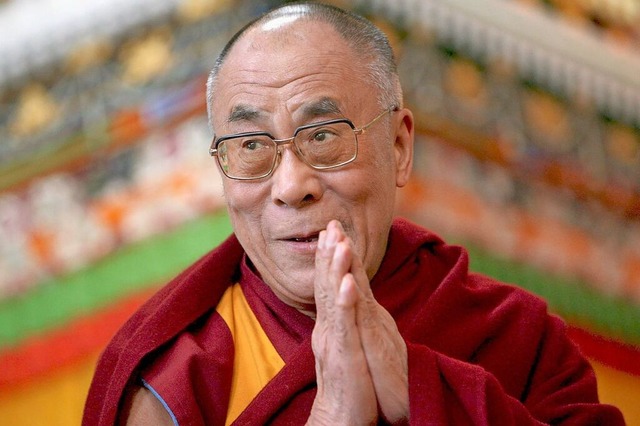 Der Dalai Lama.  | Foto: A2800 epa Harish Tyagi