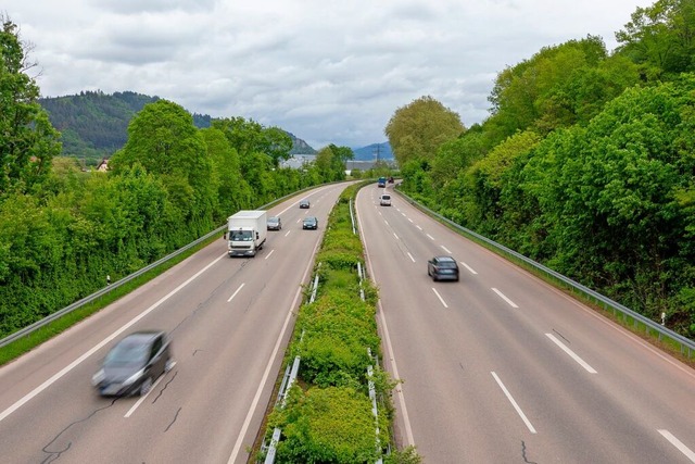 Verkehr auf der B294 zwischen Waldkirch und Denzlingen.  | Foto: Patrik Mller