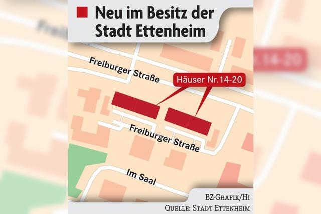 Die Stadt Ettenheim kauft zwei Mehrfamilienhuser