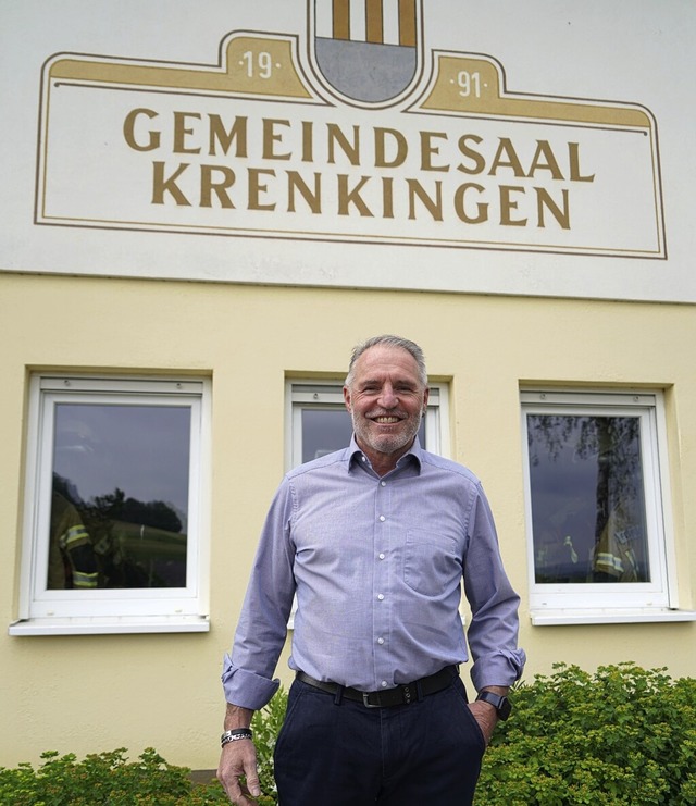 Frank Kaiser ist seit 20 Jahren Ortsvo...rden in seiner Amtszeit abgeschlossen.  | Foto: Melanie Mickley