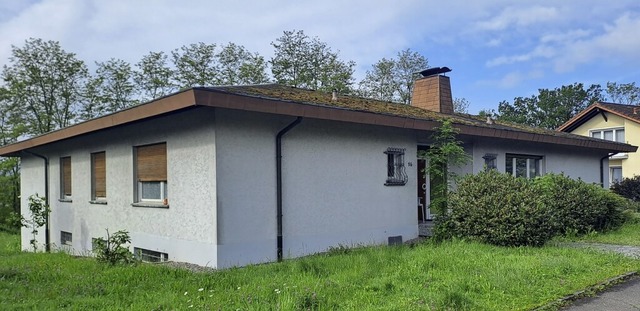 In diesem Haus sollen bis zu 20 Menschen untergebracht werden.  | Foto: MIchael Krug