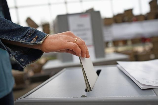 Wahlunterlagen kommen in Rheinfelden erst spt