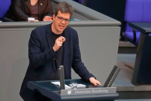 Lukas Khler, Vize-Fraktionsvorsitzender der FDP im Bundestag  | Foto: Jrg Carstensen (dpa)