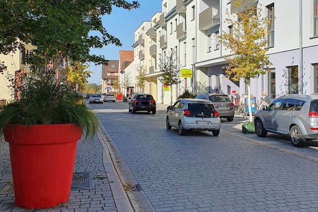 Der Verkehr im Neuenburger Stadtkern, ...andidatenlisten  ein drngendes Thema.  | Foto: Hannes Selz