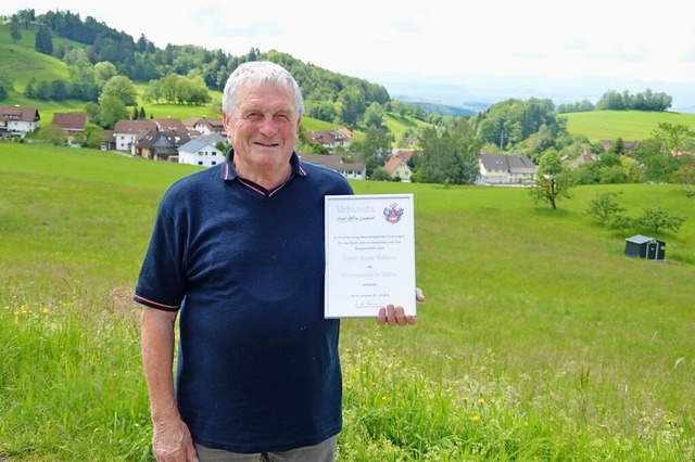 Erwin Vollmer beendet sein kommunalpolitisches Engagement.  | Foto: Edgar Steinfelder