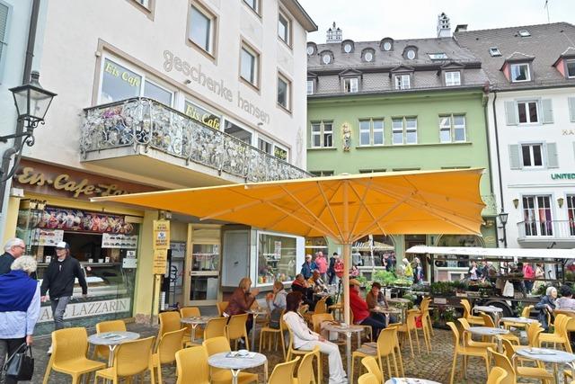 Freiburger Brgervereine machen mobil gegen das Ende des Eiscafs Lazzarin
