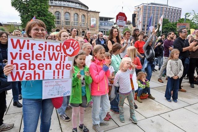 Demo fr Demokratie in Freiburg war gelungen – wird sie auch erfolgreich sein?