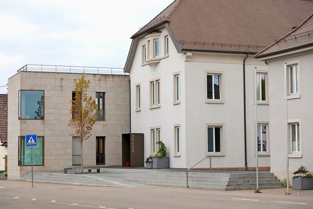 Im Rathaus Hohberg in Hofweier tagt der Gemeinderat.   | Foto: Christoph Breithaupt