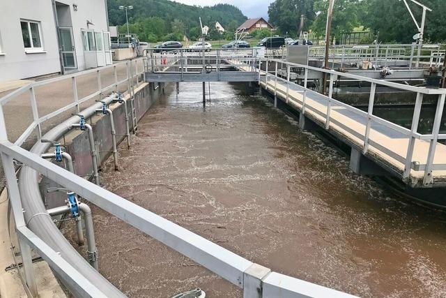 Wie das Abwasser in der Klranlage in Kandern-Hammerstein gereinigt wird