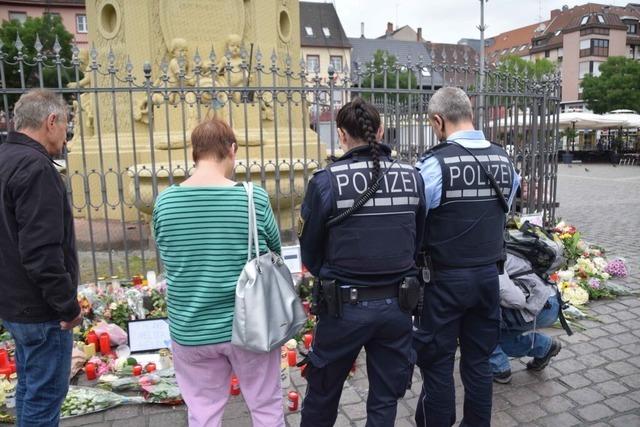 Landesinnenminister Strobl nach der tdlichen Messerattacke auf einen Polizisten in Mannheim: "Wir sind traurig, traurig, traurig"