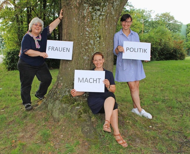 Auch die Gleichstellungsbeauftragten d... Frauen in kommunalpolitischen mtern.  | Foto: Landratsamt Emmendingen  Ulrich Spitzmller