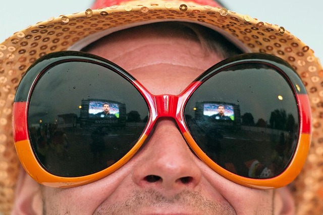 Auf dem Europaplatz vor der Dreiländer...hein wird es ein Public Viewing geben. | Foto: Patrick Seeger (dpa) Auf dem Europaplatz vor der Dreiländer...hein wird es ein Public Viewing geben. | Foto: Patrick Seeger (dpa)