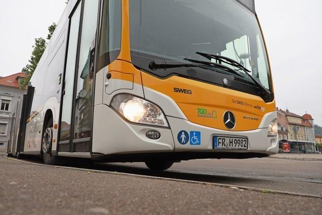 Jugendliche versprhen Pfefferspray in Bus in Lahr