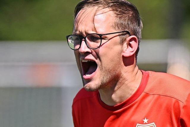 Der neue Trainer Fabian Niederprm sieht beim FC Teningen viel Potenzial