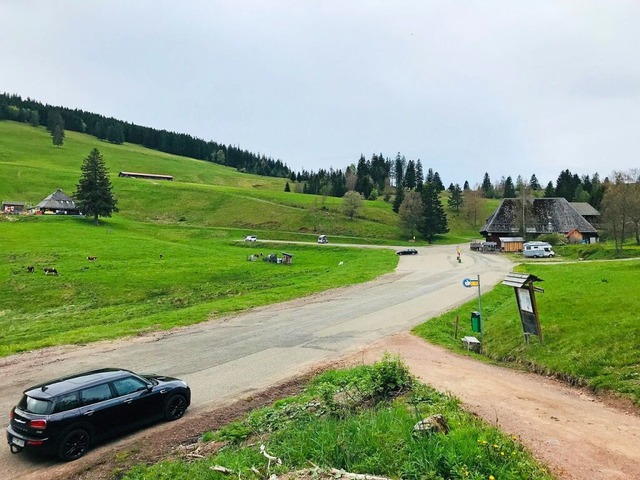 Die Idee,   am Stollenbacher Hof Parkg...inderat  kontrovers diskutiert worden.  | Foto: Michael Drfler