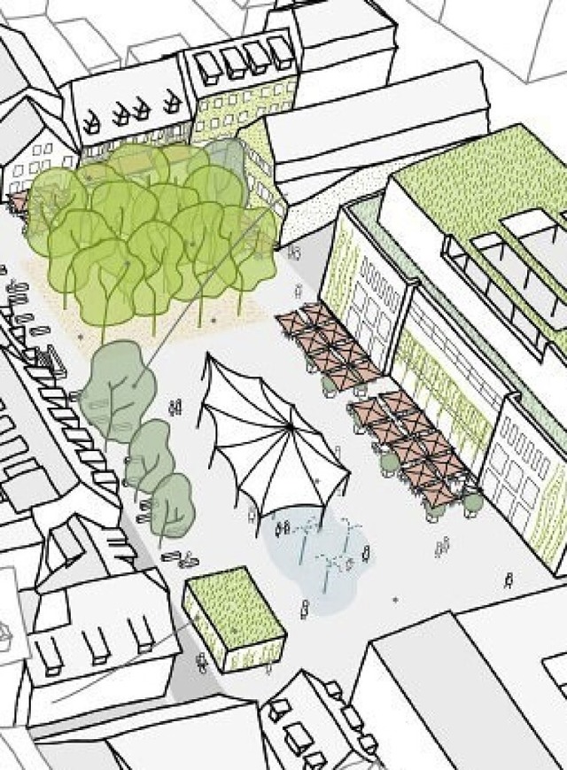 So soll der Klimahain aussehen | Foto: Stadt Offenburg So soll der Klimahain aussehen | Foto: Stadt Offenburg