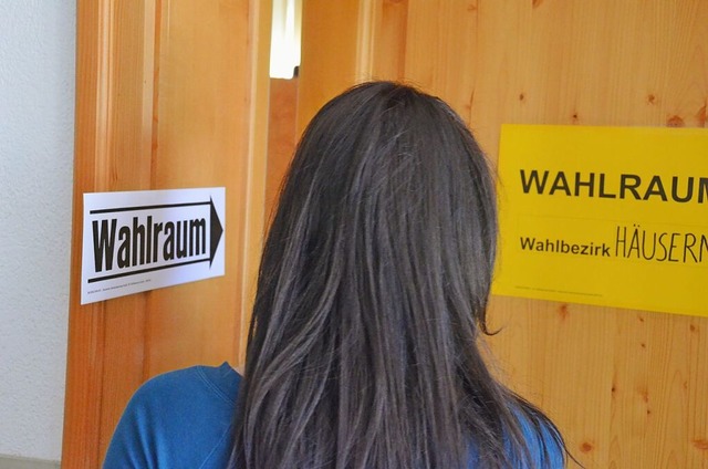 Wer holt bei der Kommunalwahl in Huse...end der Auszhlung der Wahlergebnisse.  | Foto: Sebastian Barthmes