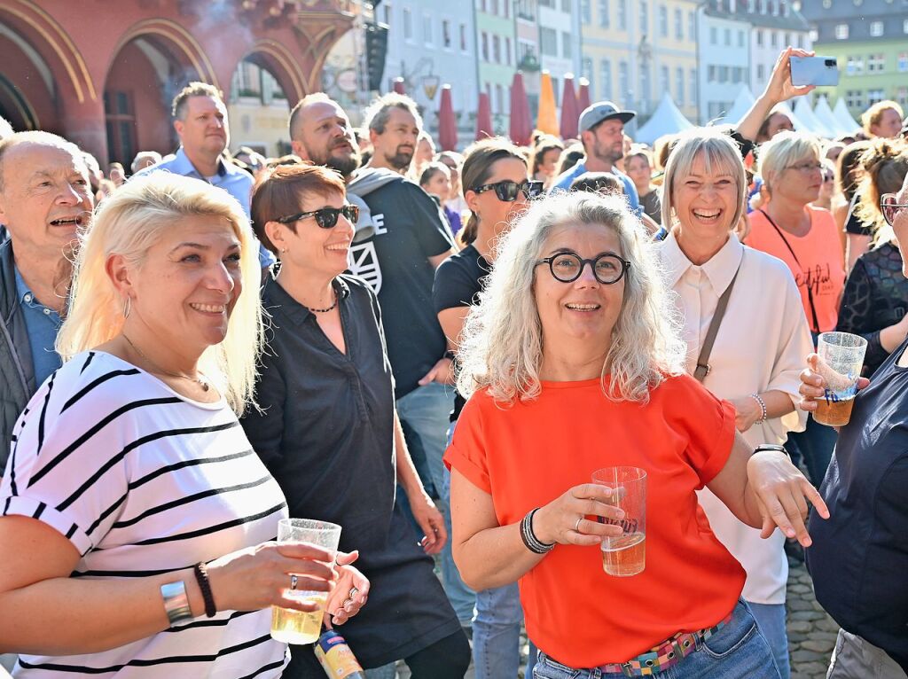 Parov Stelar und Meute haben den Mnsterplatz zum Beben gebracht.