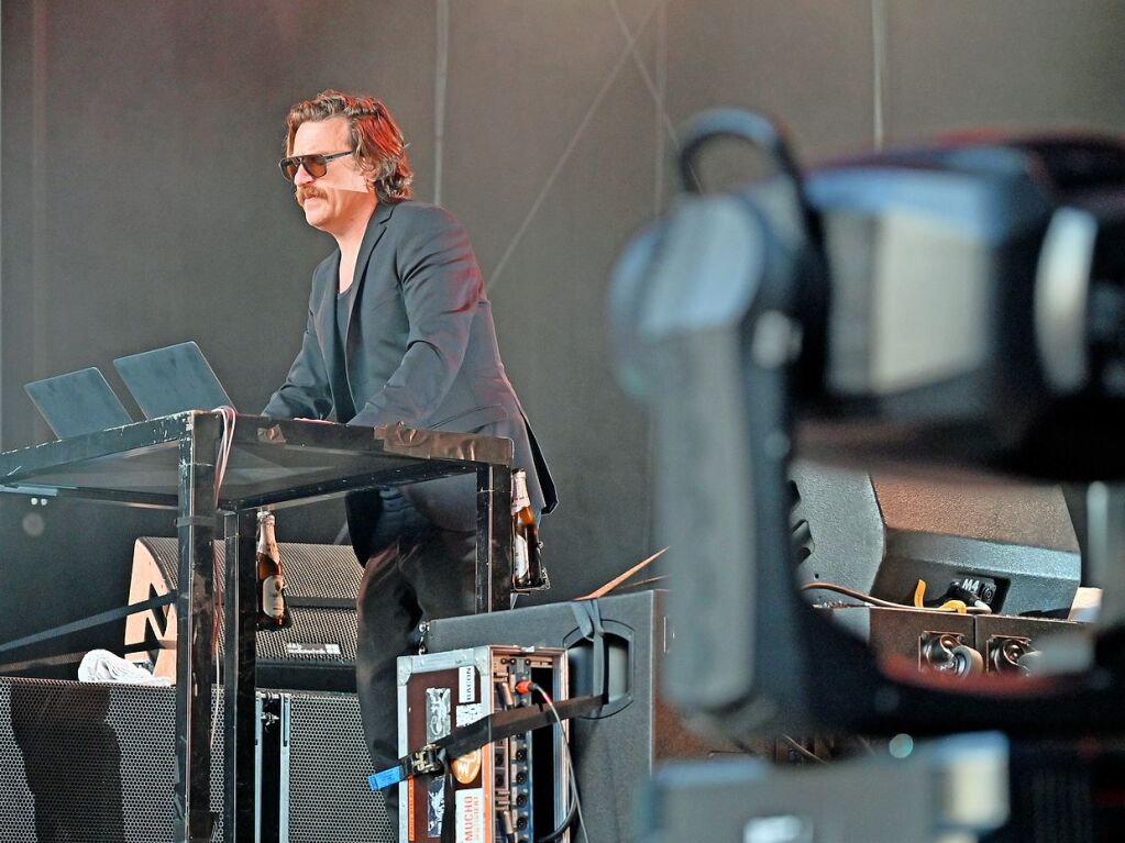 Parov Stelar und Meute haben den Mnsterplatz zum Beben gebracht.