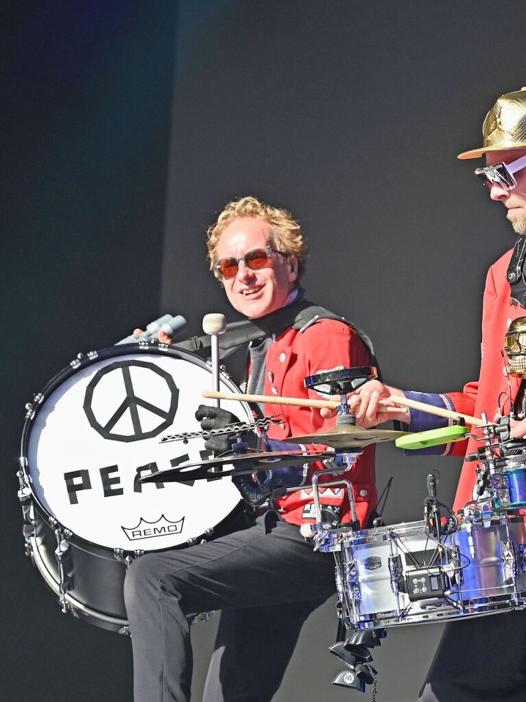 Parov Stelar und Meute haben den Mnsterplatz zum Beben gebracht.