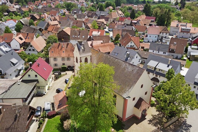 Der alte Ortskern von Holzhausen: Das ...ste urkundliche Erwhnung im Jahr 849.  | Foto: Hubert Gemmert