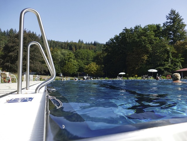 Die Betreiber des Waldbads hoffen auf schnes Sommerwetter.  | Foto: Florian Schmieder