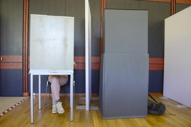 Anzeichen fr eine niedrige Wahlbeteiligung in Freiburg