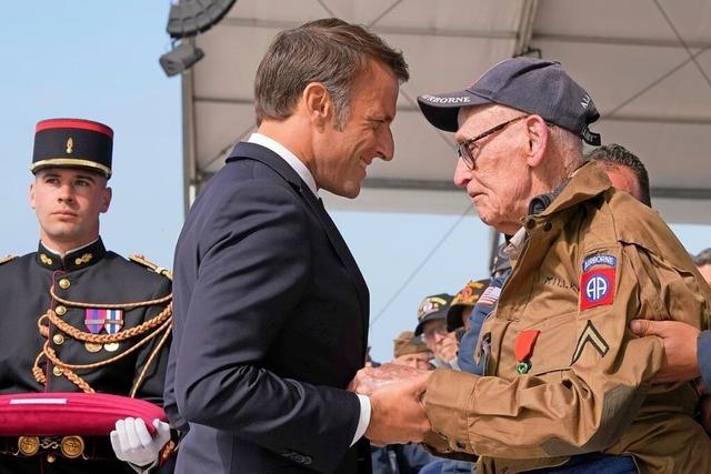 Die Gedenkfeier des D-Days in der Normandie steht im Schatten des Ukraine-Kriegs