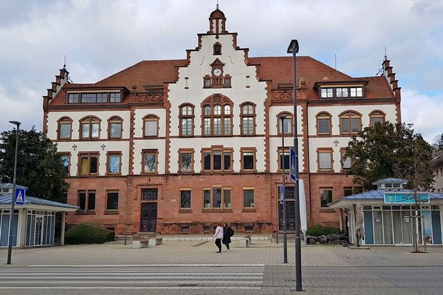 Das Schulgebude der heutigen Karl-Friedrich-Schule  | Foto: Gerhard Walser