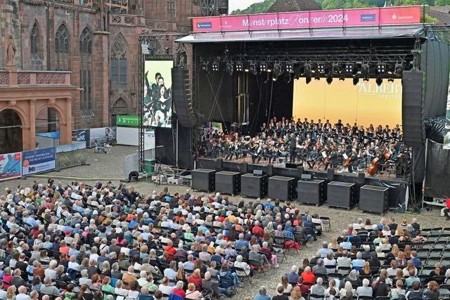 Fotos: Carmina Burana bei den Freiburger Mnsterplatzkonzerten in Bildern