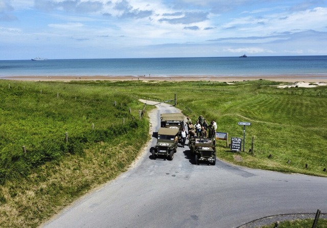 Mit Tempo 70 fhren die Elssser mit i...zeugen bis zur Kste in der Normandie.  | Foto: Thomas Rost MVCG