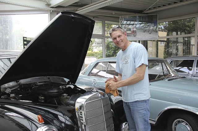 Mit dem Old- und Youngtimer- Museum B... , der am Sonntag auch Fhrungen gibt.  | Foto: Mario Schneberg