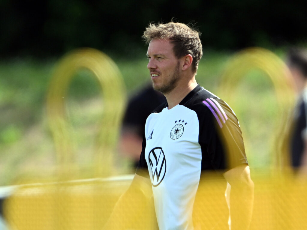 Julian Nagelsmann: Mit der EM steht das erste Turnier fr den Bundestrainer an. Los geht’s am Freitag,14. Juni,  in Mnchen gegen Schottland.