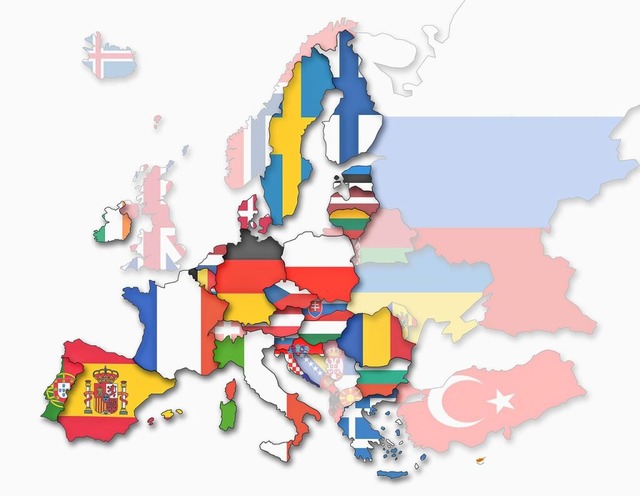 Das ist Europa. Die Flchen der Lnder...ind die Lnder der Europischen Union.  | Foto: Benjamin ['O] Zweig (stock.adobe.com)
