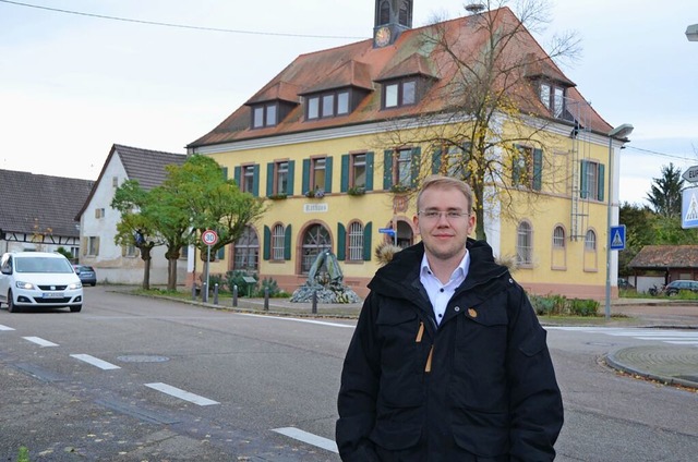 Die ersten 100 Tage hat Philipp Klotz ...r von Kappel-Grafenhausen hinter sich.  | Foto: Hannah Fedricks Zelaya