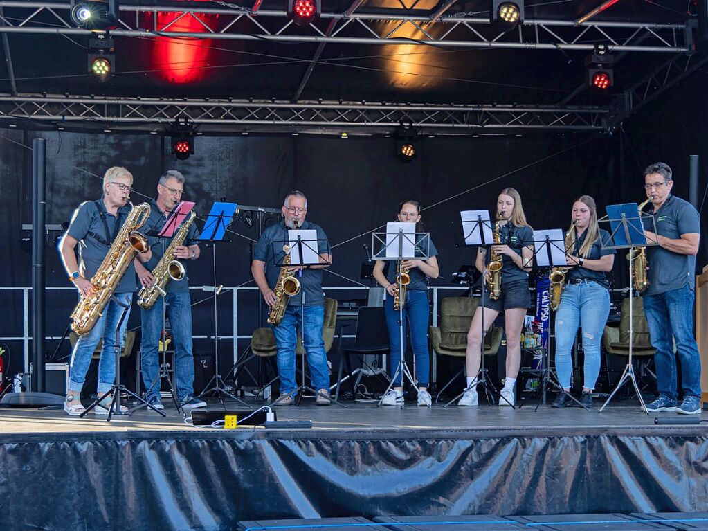 Saxophonregister des Musikvereins Holzhausen